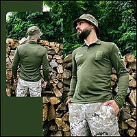 Легкий весенний военный лонгслив fling цвета хаки, армейский лонгслив для военных XL CKit