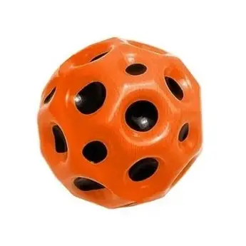 Гумовий м'ячик для собак "Стриб-скок" помаранчевий, 6.6 см