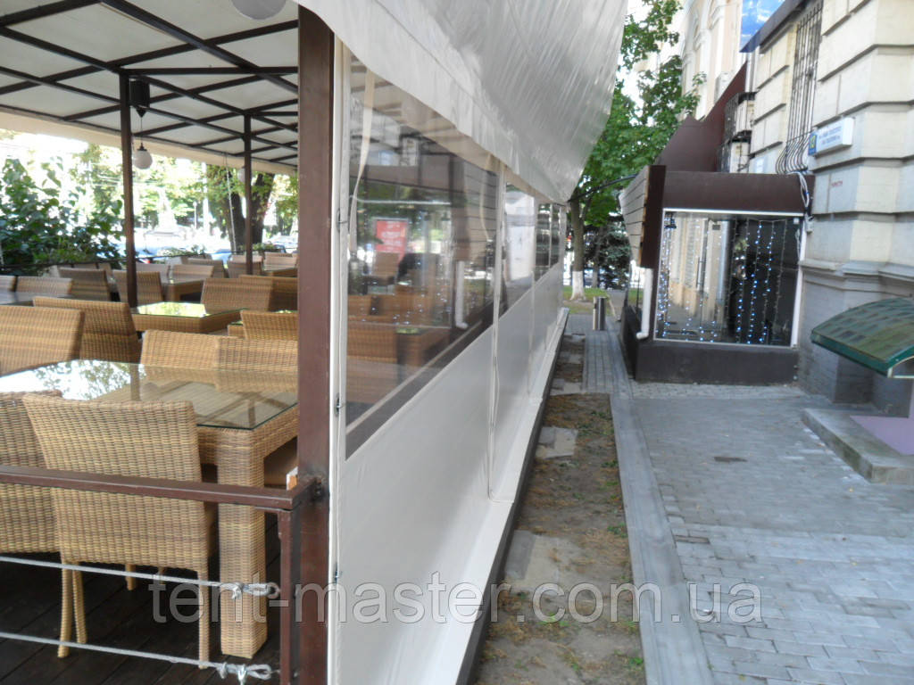 Прозрачные ПВХ шторы для ресторана Gogi - фото 7 - id-p396608862