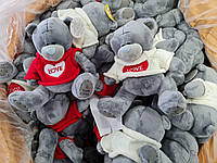 Мишка Тедди 13 см серый мягкие игрушки для подарков