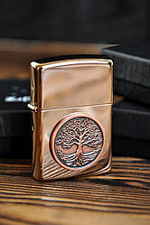 Запальничка Zippo 49190 Tree Of Life Emblem (Оригінал)