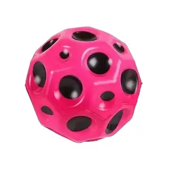 Гумовий м'ячик для собак "Стриб-скок" рожевий, 6.6 см