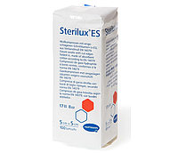 Салфетки марлевые Sterilux 5см х 5см НЕстерильные (100шт в пачке)