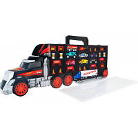 Игровой набор Dickie Toys Трейлер перевозчик авто, грузовик с ручкой (3749023) - Вища Якість та Гарантія!