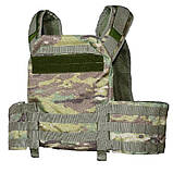 Плитоноска тактична кордура Kirasa мультикам (Арт.KI104), фото 2