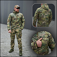 Мужская военная демисезонная куртка с утеплителем g-loft тактическая мультикам зсу на войну XXL CKit