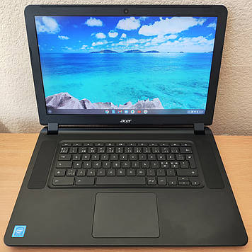 Ноутбук для навчання Acer Chromebook С910 15.6” Celeron 3205U /4 Гб DDR3/32 SSD/Intel HD Gaphics 5Gen
