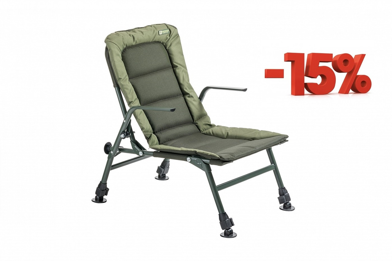 Крісло рибальське коропове Mivardi Chair Premium Code навантаження 120кг