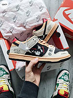 Низкие мужские кроссы Найк СБ Данк. Модная мужская обувь NIKE DUNK LOW X STUSSY 40TH ANNIVERSARY.