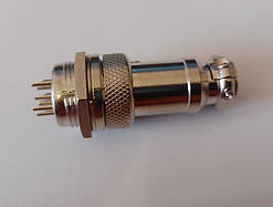 Роз'єм циліндричний GX16 6P (пара — тато +ма) 6pin
