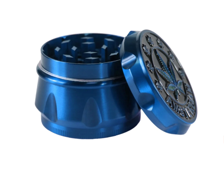 Гриндер для подрібнення D&K CANNABIS DK-5083-4 (Blue)-LВR | Подрібнювач