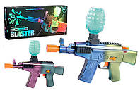 Детское оружие автомат 777-5 на аккумуляторе и USB зарядное, с гелевыми пульками, 2 цвета, в коробке, 41*7*18,