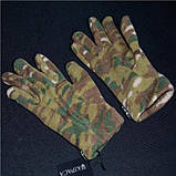 Перчатки флісові 280 гм Kirasa мультикам (Арт KI418), фото 7