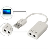 Зовнішня звукова карта USB 7.1 Apple, фото 3