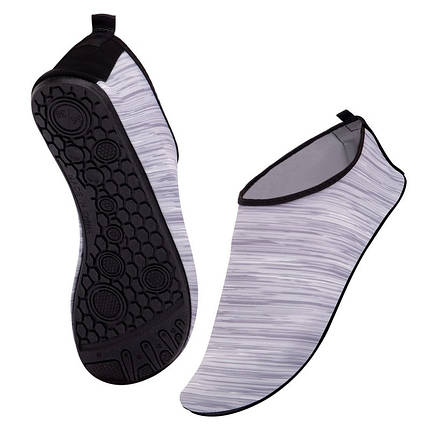 Жіночі коралки р.37-38 устілка 24-25см, XL, взуття "Skin Shoes" тапочки для пляжу та басейну PL-0419-GR, фото 1