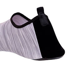 Жіночі коралки р.37-38 устілка 24-25см, XL, взуття "Skin Shoes" тапочки для пляжу та басейну PL-0419-GR, фото 4