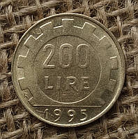 200 лир 1995 года. Италия