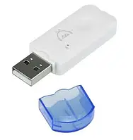 Блютуз юсб приемник аудио адаптер PIX-LINK USB Bluetooth (White)-ЛВР