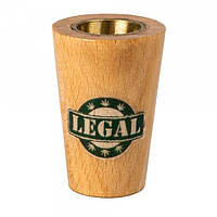 Колпак деревянный 3,5см №1 (Legal)-ЛВР