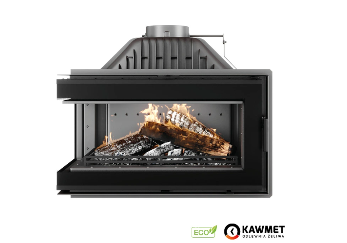 Камінна топка KAWMET W16 LB Black (13.5 kW) ECO