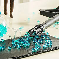 Шарики-пульки Орбиз 7-8 мм 10 000 штук, цвет голубой, гидрогелевые шарики, растут в воде