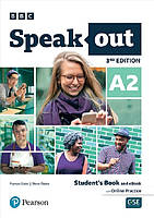 SpeakOut 3rd Edition A2 Student's Book and eBook with Online Practice (підручник з кодом доступу онлайн)