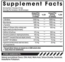 Передтренувальний комплекс Arms Race Nutrition Harness Pre-Workout 300 г (20/40 порц.) (персик), фото 5