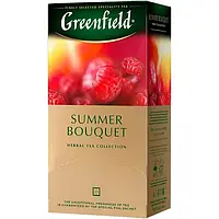 Чай фруктово-травяной в пакетиках 25х2г Summer Bouquet Greenfield