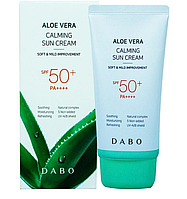 Крем для лица и тела DABO Calming Aloe Vera Sun Cream SPF50+Pa+++70g