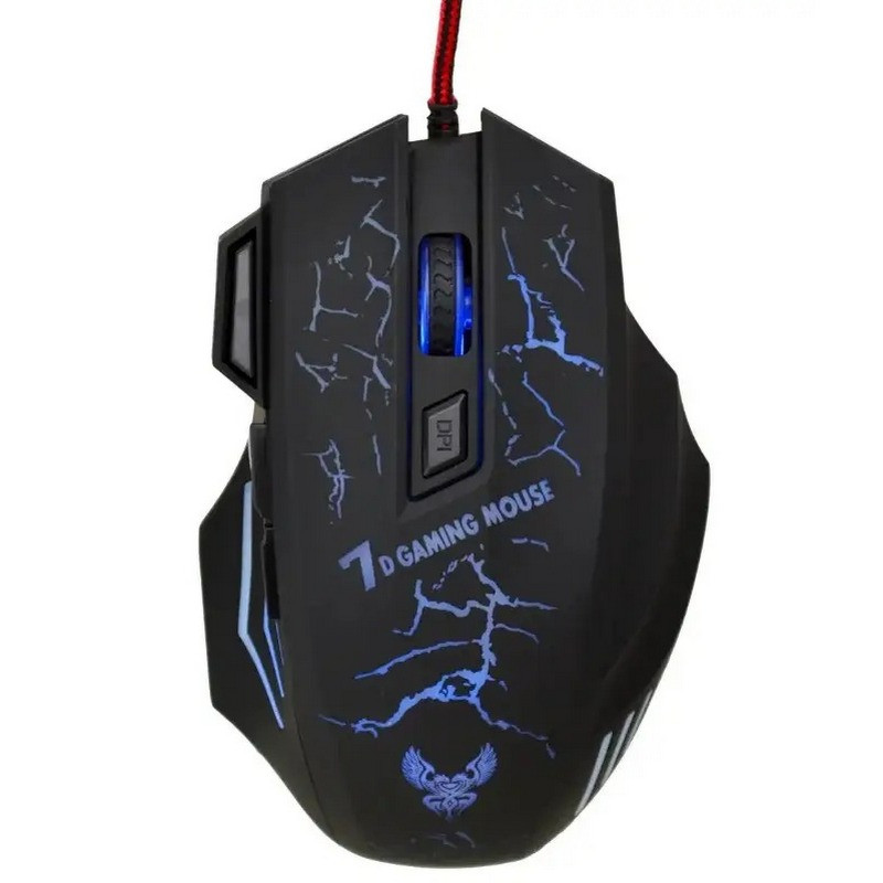 Миша провідна ігрова з підсвіткою Gaming Mouse X7 8890 Black
