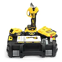 Акумуляторний секатор DeWalt DCMPP550P1 36 V 6 A  Акумуляторні садові секатори з АКБ Электросекатор для гілок fgh