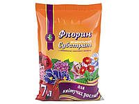 Субстрат торфяний для Квітучих рослин 7л ТМ ФЛОРИН