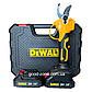 Акумуляторний секатор DeWalt DCMPP540P1 (24V, 5AH). АКБ секатор Девольт. Електросекатор, фото 4