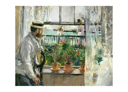 Листівка Berthe Morisot - Eugène Manet on the Isle of Wight, 1875, фото 1