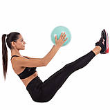 М'яч для пілатесу та йоги 20 см Record Pilates ball Mini Pastel FI-5220-20, фото 7