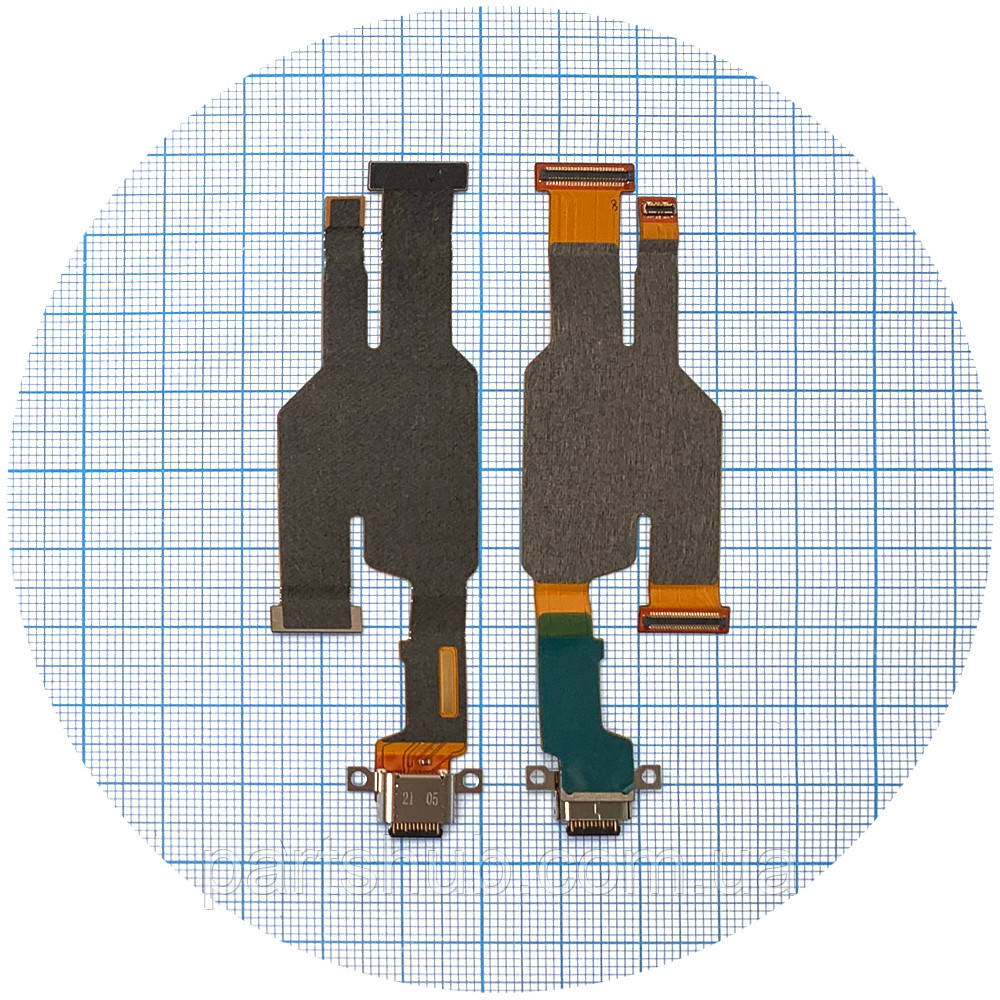 Шлейф ROG Phone 5 ZS673KS, ROG Phone 5s ZS676KS, ROG Phone 5s Pro з роз'ємом зарядки (оригінал Китай), фото 1