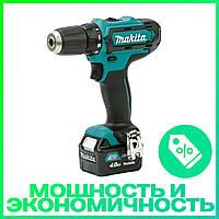 Бездротовий шурупокрут профі для будівництва Makita DF331D (550 DWE) 24 V 5 A/h + набір біт і інструментів