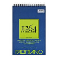 Альбом для рисунка Fabriano 1264 Drawing на спирали, А4, 180 г/м2, 50 л. (19100646)
