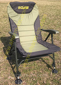 Рибальське коропове крісло Eclipse Comfort XL 4 ніжки регулюються