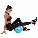 М'яч для пілатесу та йоги 25 см Record Pilates ball Mini Pastel FI-5220-25, фото 6