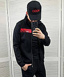 Чоловічий спортивний костюм HUGO BOSS CK7629 чорний, фото 9