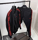 Чоловічий спортивний костюм HUGO BOSS CK7629 чорний, фото 8