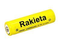 Аккумулятор RAKIETA YELLOW 18650 12000 mAh Li-ion 3.7V с защитой аккумуляторная батарейка батарея Польша!