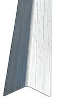 Отделочный пластиковый уголок 15х15, 2,7 м Ясень серый