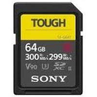 Карта памяти SONY 64GB SDXC class 10 UHS-II U3 V90 Tough (SF64TG)