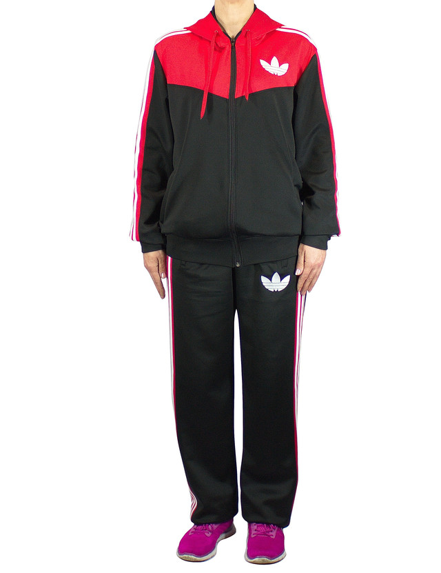 Спортивный костюм с лампасами - стрейч-эластан - три полоски Спортивный костюм с лампасами - стрейч-эластан - три полоски - фото teens.ua