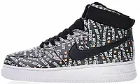 Мужские кроссовки Nike Air Force 1 High Just Do It Pack Black