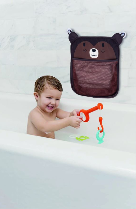 Детская сумка-органайзер в ванную на присоску FreeON Racoon Не медли покупай! - фото 2 - id-p2143838464