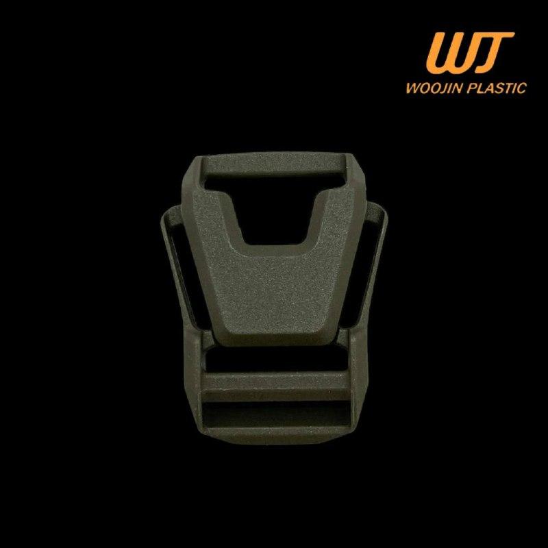 Фастекс (Пряжка) 20 мм Z Buckle WJ Woojin Plastic ацетал, колір Хакі