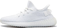 Женские кроссовки Adidas Yeezy Boost 350 v2 White / полностью белые